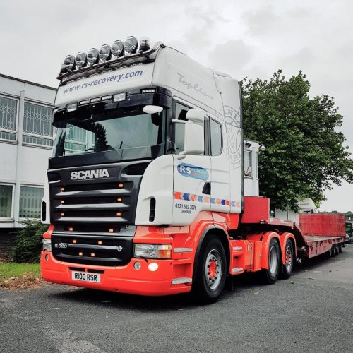 scania v8 lowloader recovery rsrecovery